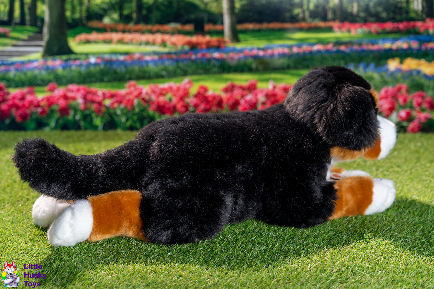 Hermann Teddy Bernese Mountain Dog Lying 60cm
