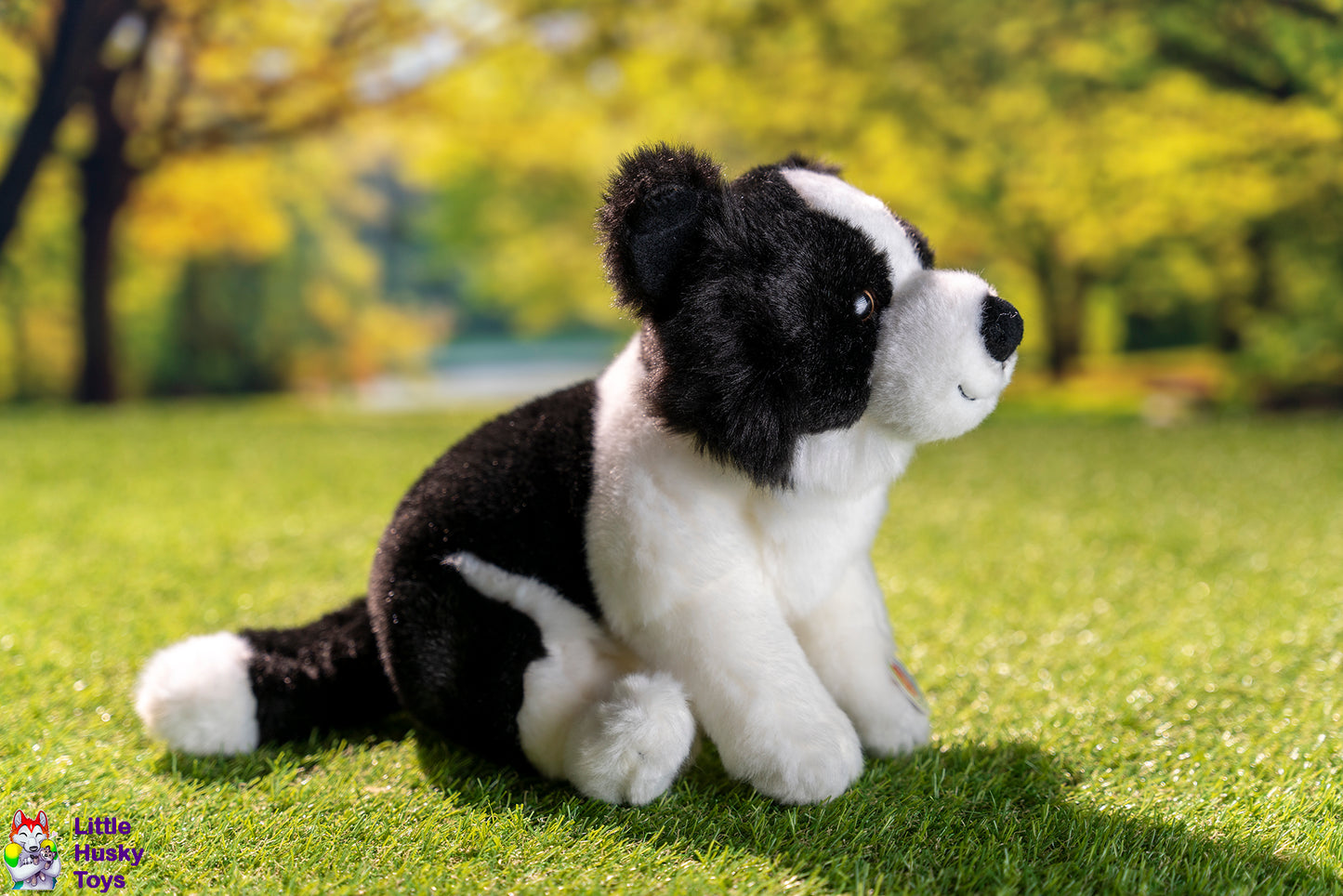 Hermann Teddy Border Collie – Little Husky Toys