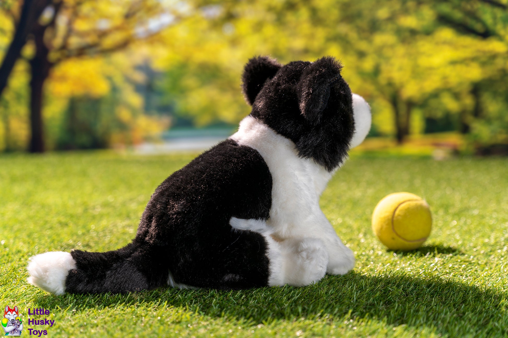 Hermann Teddy Border Collie – Little Husky Toys