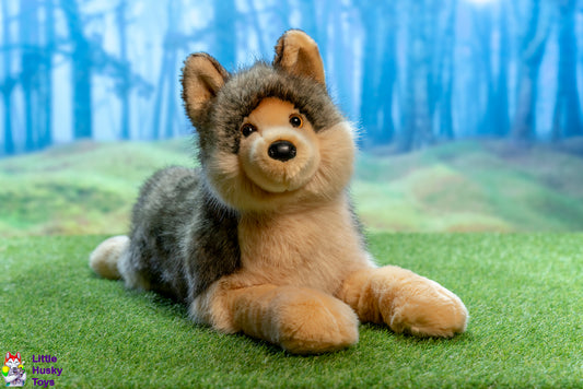 Douglas Cuddle Toys Niko DLux Wolf, Large