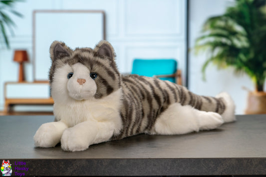 Douglas Cuddle Toys Smokey Gray Cat