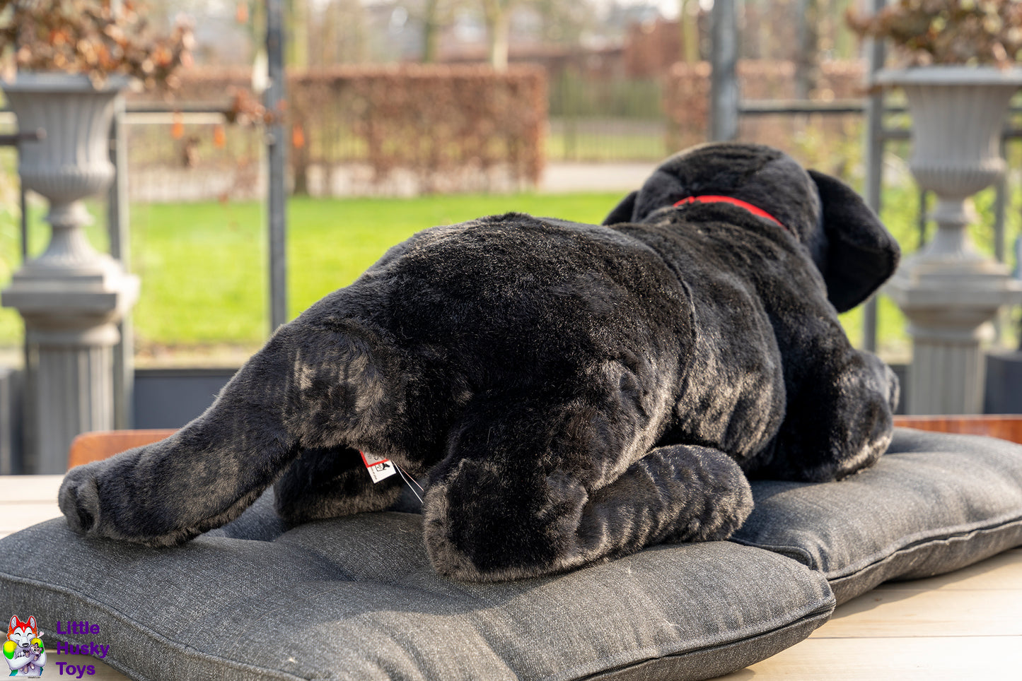 Douglas Cuddle Toys Dickens Black Lab